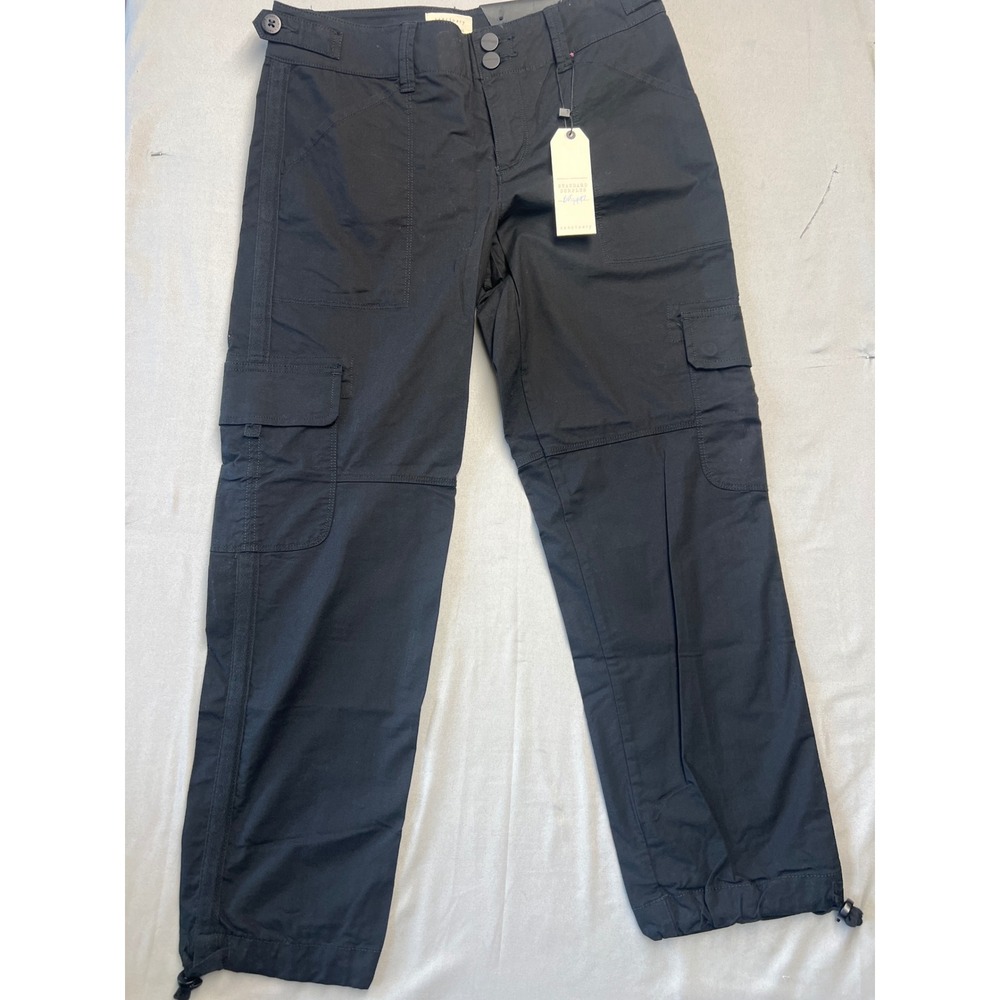 Sanctuary Standard Surplus Cargo Pants Black P0239-SO Size 25 NWT